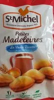 Mängden socker i Petite Madeleines