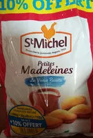 Mängden socker i Madeleines aux oeufs de poules élevées en plein air