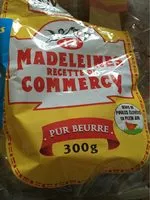 Mängden socker i St Michel Madeleine De Comercy2x300g+300g Gt