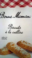 Mängden socker i Biscuit cuillère