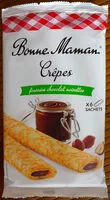 Mängden socker i CREPE CHOCOLAT
