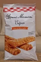 Mängden socker i Crêpes Sucre et Rhum Ambré