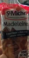 Mängden socker i Madeleines fourrage chocolat