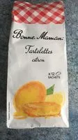 Mängden socker i Tartelettes citron