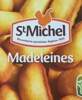 Mängden socker i Madeleines aux œufs de poules élevées en plein air