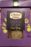 Mängden socker i Sablés au thé noir