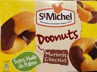 Mängden socker i Doonuts Marbrés chocolat
