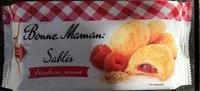Mängden socker i Bonne Maman - Shortbread Raspberry Sesame, 150g (5.3oz)
