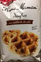 Mängden socker i Gaufres aux Pépites de Chocolat