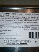 Mängden socker i Galette st Michel