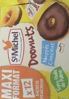 Mängden socker i DOONUTS NAPPES CHOCOLAT X12