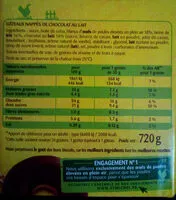 Mängden socker i Doonuts Nappés chocolat