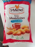 Mängden socker i Petites Madeleines