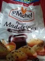 Mängden socker i Petites madeleines pépites chocolat