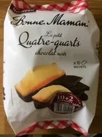Mängden socker i Le Petit Quatre-Quarts Chocolat Noir