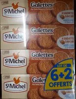 Mängden socker i Galettes au bon beurre