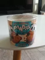 Mängden socker i Les sablés panda