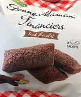 Mängden socker i Financiers tout chocolat