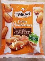 Mängden socker i Petites Madeleines au blé complet
