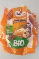 Mängden socker i Madeleines pépites chocolat bio