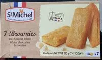 Mängden socker i Brownies au chocolat blanc