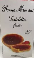 Mängden socker i Tartelette Bonne Maman à la fraise
