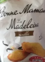 Mängden socker i Madeleine Vanille