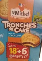 Mängden socker i Tronches de cakes