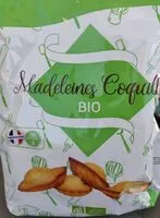 Mängden socker i Madeleines coquilles Bio