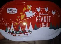 Mängden socker i Madeleine géante de Noël façon panettone