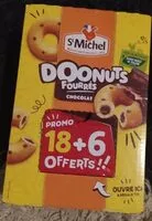 Mängden socker i Doonuts Fourrés