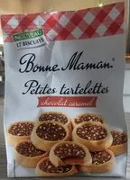 Mängden socker i Petites tartelettes Chocolat caramel
