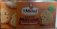Mängden socker i Galette moelleuse pepites de chocolat
