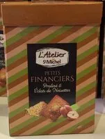 Mängden socker i Petits financiers praliné et eclats de noisettes