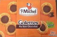 Mängden socker i Galettes au bon chocolat