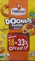 Mängden socker i Donuts fourrés chocolat