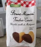 Mängden socker i Bonne Maman - Chocolate & Vanilla Soft Cakes, 300g (10.6oz)