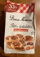 Mängden socker i Petites tartelettes chocolat caramel