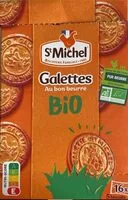 Mängden socker i Galettes au bon beurre bio