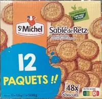 Mängden socker i Sablé de Retz