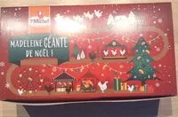 Mängden socker i Madeleine géante de noël