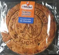 Mängden socker i Galette géante aux gros éclats de chocolat