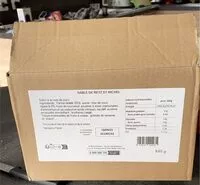 Mängden socker i Sablé de Retz à la Noix de coco