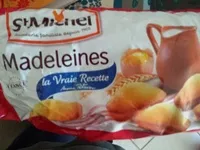 Mängden socker i Madeleines la Vraie Recette