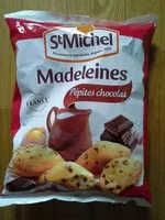 Mängden socker i Madeleines pépites chocolat