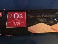 Mängden socker i Tourons De Catalogne