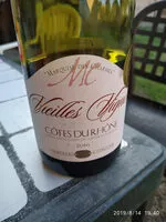 Mängden socker i Vieilles vignes
