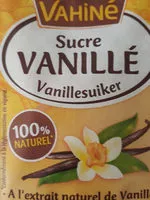 Mängden socker i Sucre vanillé