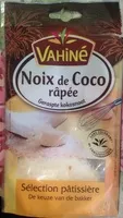 Mängden socker i Noix de coco râpée