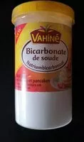 Mängden socker i Bicarbonate de soude